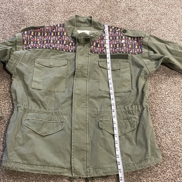 DAY Birger Et Mikkelsen Blazer Army Green Embroidered Jacket - Picture 9 of 10